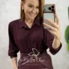 Milla Chic – Camisa Glória – Preta (cópia) Milla Chic - Camisa Glória - Preta (cópia)
