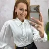 Milla Chic - Camisa Jéssica- Branca