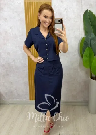 Milla Chic - Conjunto Bellagio - Azul