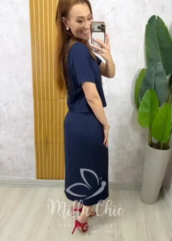 Milla Chic - Conjunto Bellagio - Azul