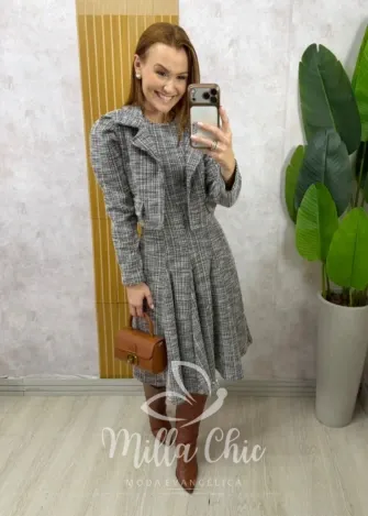 Milla Chic - Conjunto Estela em Tweed