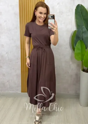 Milla Chic - Conjunto Raiane Em Linho - Off White (cópia)