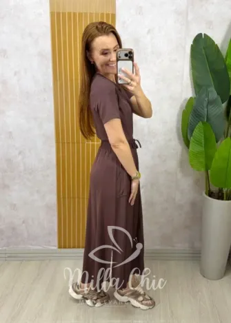 Milla Chic - Conjunto Raiane Em Linho - Off White (cópia)