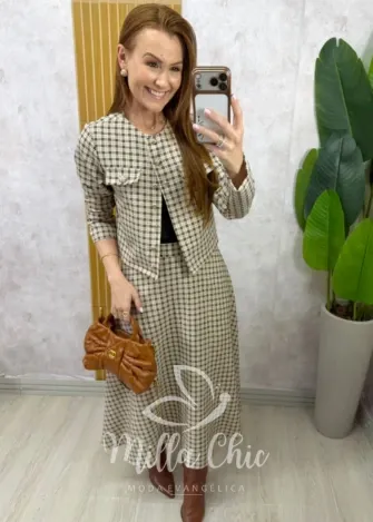 Milla Chic - Conjunto Victoria em Alfaiataria -
