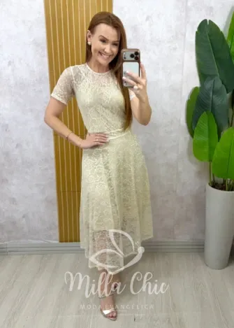 Milla Chic - Conjunto Victoria em Alfaiataria - Bege (cópia)