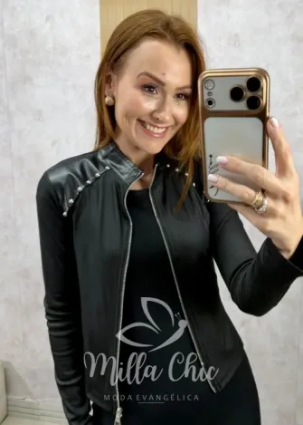 Milla Chic - Jaqueta Ramona - Marrom (cópia)