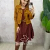 Milla Chic - Jaqueta Toscana em Suedi- Moostrda
