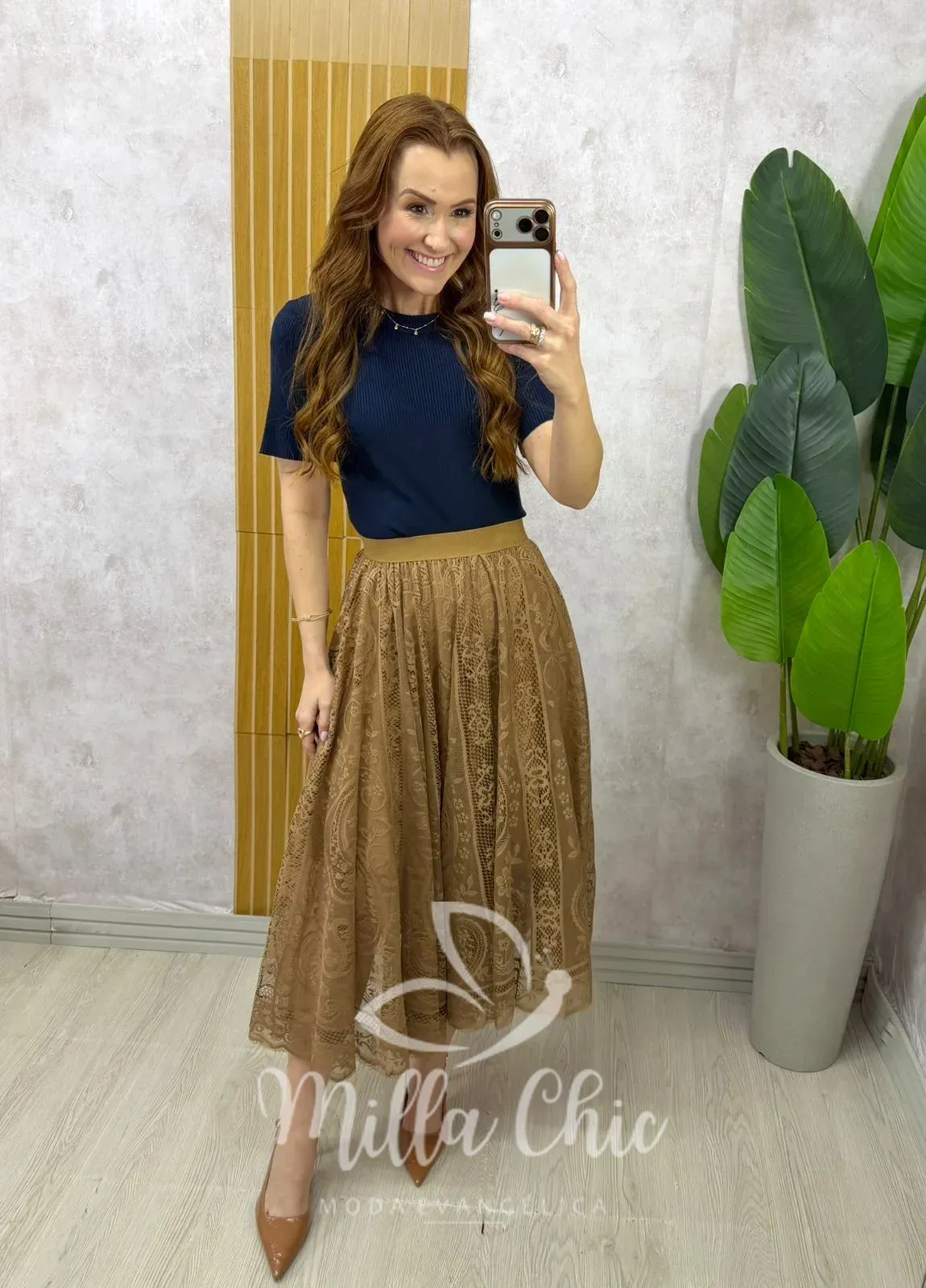 Milla Chic – Saia Brenda em renda – Branca (cópia) Milla Chic - Saia Brenda em renda - Branca (cópia)