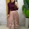 Milla Chic - Saia Brenda em renda - Preta (cópia)