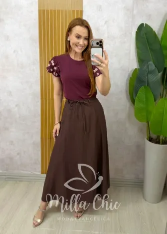 Milla Chic - Saia Geise  - Areia (cópia)