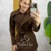 Milla Chic - Sobretudo Alexia - Marrom Café