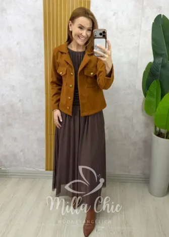 Milla Chic - Suéter Ursinha Chic em Tricot - Branca (cópia)