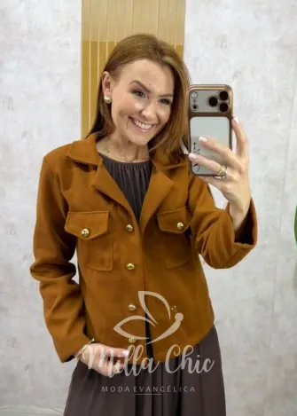 Milla Chic - Suéter Ursinha Chic em Tricot - Branca (cópia)