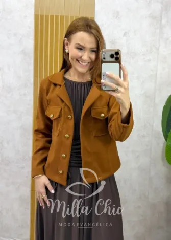 Milla Chic - Suéter Ursinha Chic em Tricot - Branca (cópia)