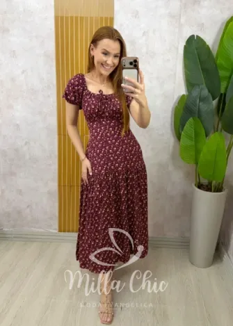 Milla Chic - Vestido Érica - Açaí (cópia)