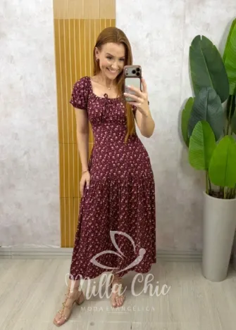 Milla Chic - Vestido Érica - Açaí (cópia)