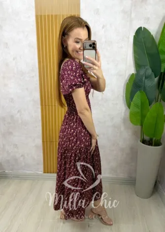 Milla Chic - Vestido Érica - Açaí (cópia)
