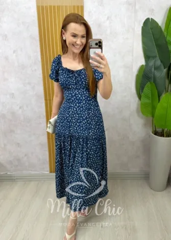 Milla Chic - Vestido Érica - Azul