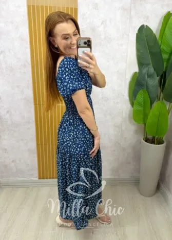 Milla Chic - Vestido Érica - Azul