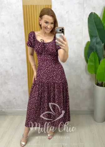 Milla Chic - Vestido Érica - Azul (cópia)