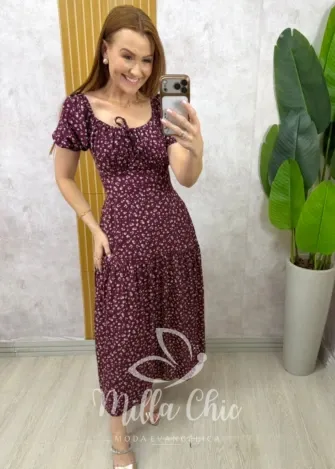 Milla Chic - Vestido Érica - Azul (cópia)