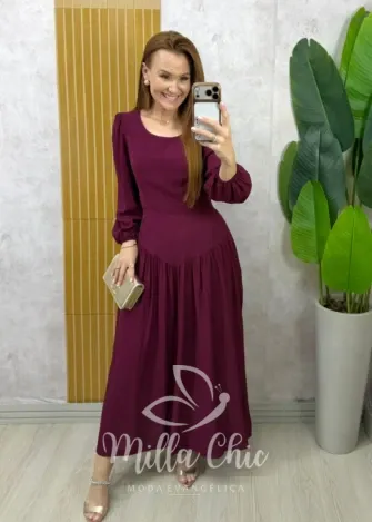 Milla Chic - Vestido Lorena - Azul Marinho (cópia)
