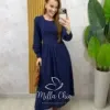 Milla Chic - Vestido Marquesa - Azul