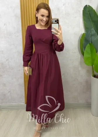 Milla Chic - Vestido Marquesa - Azul (cópia)