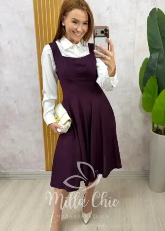 Milla Chic – Vestido Salopete Jamile – A Milla Chic - Vestido Salopete Jamile - A