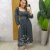 Milla Chic - Vestido Taciane - Bordô (cópia)
