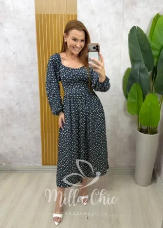 Milla Chic - Vestido Taciane - Bordô (cópia)