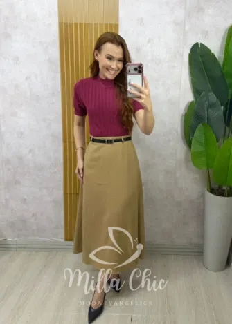 Milla Chic - Blusa Alana em Tricot modal