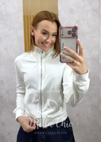 Milla Chic - Blusa e jaquetinha Adele - Açaí (cópia)