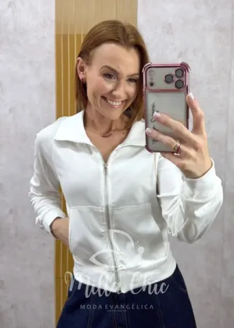 Milla Chic - Blusa e jaquetinha Adele - Açaí (cópia)