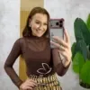 Milla Chic – Blusa Eloise Tule Chic – Marrom Milla Chic - Blusa Eloise Tule Chic - Marrom