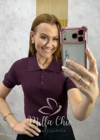 Milla Chic – Blusa Taila – Aça Milla Chic - Blusa Taila - Aça