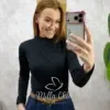 Milla Chic - Blusa Térmica Importada Aurélie - Marrom (cópia)