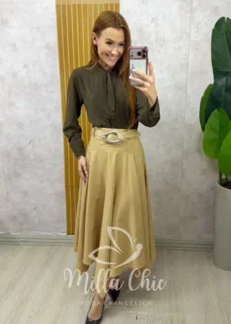 Milla Chic - Camisa Lenço Judite