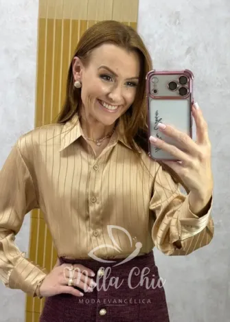Milla Chic - Camisa Matilde - Açaí (cópia)