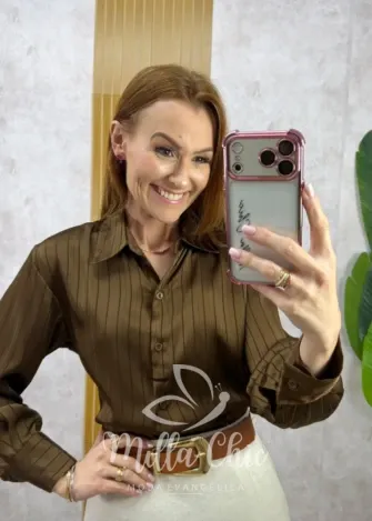 Milla Chic - Camisa Matilde - Nude (cópia)