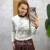 Milla Chic - Casaquinho Janaína em lã batida -