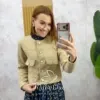 Milla Chic - Casaquinho Janaína em lã batida - Preto (cópia)