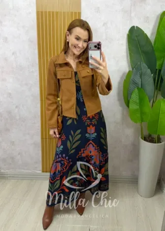 Milla Chic - Casaquinho Lara em lã batida - Preto (cópia)