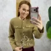Milla Chic - Casaquinho Tereza em lã batida importado