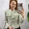 Milla Chic - Casaquinho Tereza em lã batida importado - OffWhite