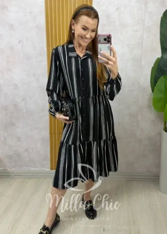 Milla Chic - Chemise Aurora - Marrom (cópia)