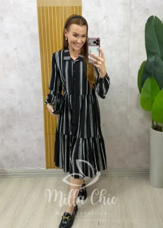 Milla Chic – Chemise Aurora – Marrom (cópia) Milla Chic - Chemise Aurora - Marrom (cópia)