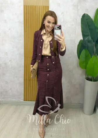 Milla Chic - Conjunto Madalena em Melange