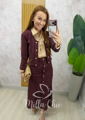 Milla Chic - Conjunto Madalena em Melange