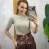 Milla Chic - Jaqueta Toscana em Suedi - Bordô (cópia)